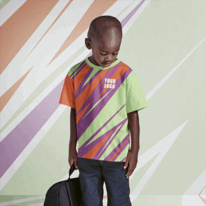 Kiddies Crew Neck T-Shirt Custom Design