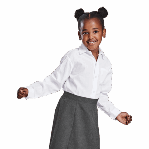 Unisex Long Sleeve School Shirt